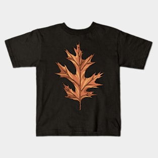 Oak Leaf Tree Nature Leafs Trees Leaves Kids T-Shirt